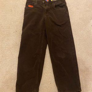 Emprye Skate Brown Corduroy Loose Fit Pants